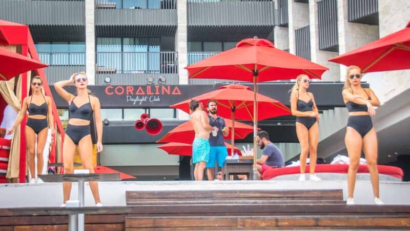 Playa del Carmen travel guide - Best beach club Coralina