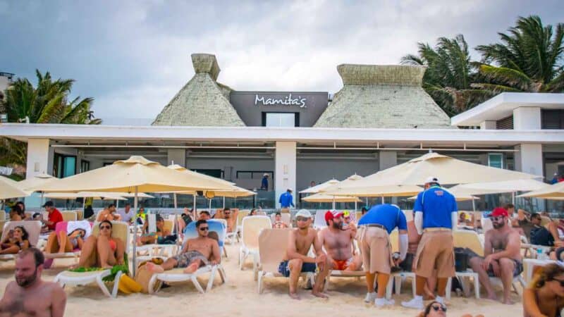 Playa del Carmen travel guide - Best beach club Mamitas