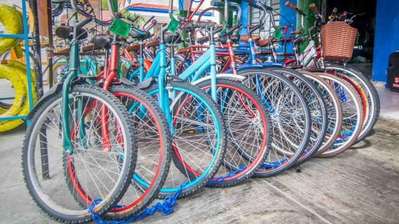 Playa del Carmen travel guide - Bike rental Playa del carmen