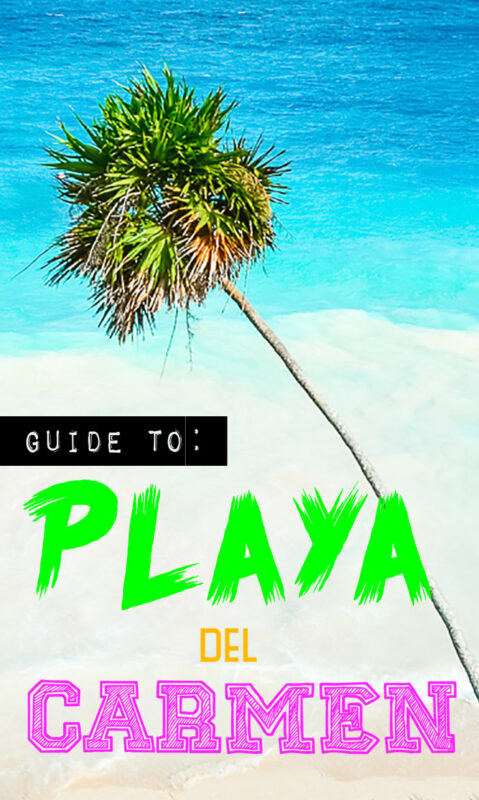 Playa del Carmen travel guide pin