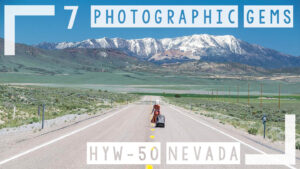 7 Photographic gems on hwy 50 nevada - girl walking down a long road
