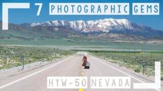 7 Photographic gems on hwy 50 nevada - girl walking down a long road