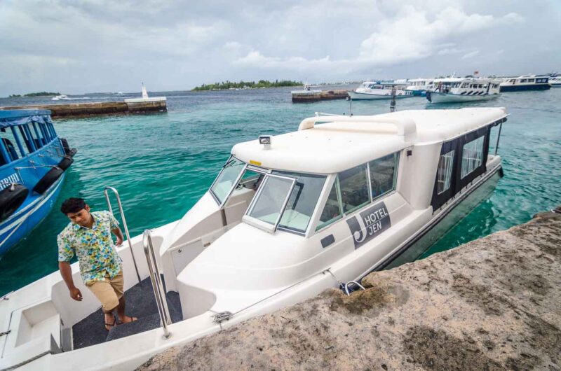 Hotel Jen Male Maldives Speed boat - airport transfer-1
