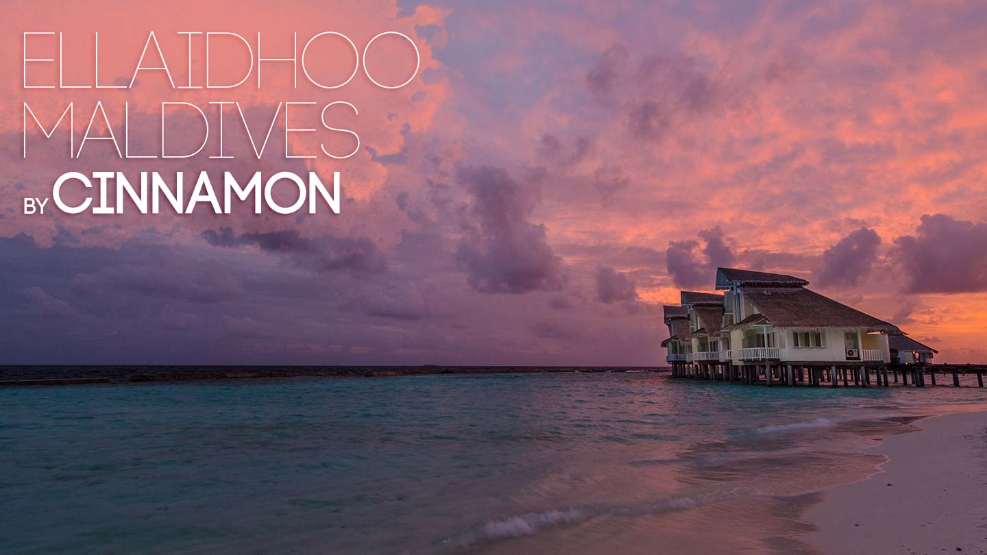 Featured Image for Ellaidhoo Maldives by Cinnamon - sunset over the water villas