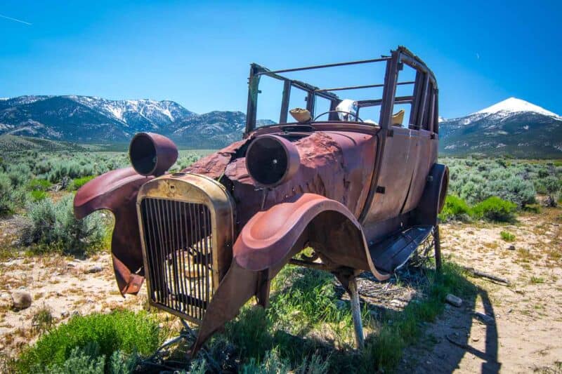 Nevada - HWY 50 - Loneliest Road in America - Random Stops Attractions - Horse with no name