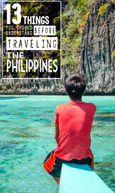 things you should know tips before traveling to the philippines - Pinterest Feature