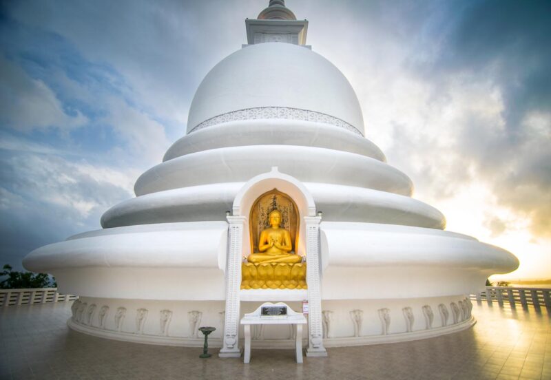 Peace Pagoda in Galle Sri Lanka - Best of Sri Lanka