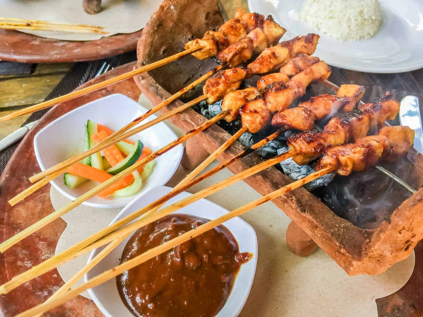 Things to do in Bali Chicken Satay | Getting Stamped