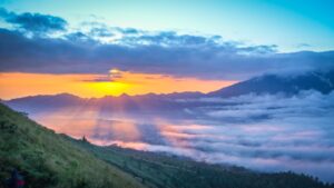 Sunrise at Mt Batur Indonesia