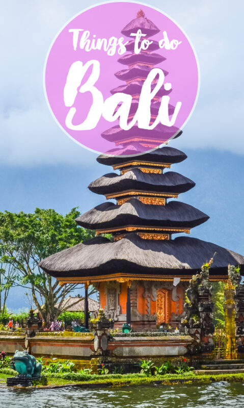 Things to do in Bali pin picture
