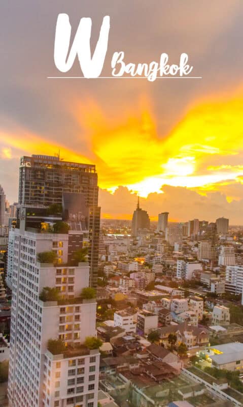 W Bangkok Hotel Pinterest