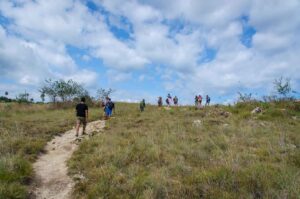 Hiking at Rinca Island in Komodo National Park