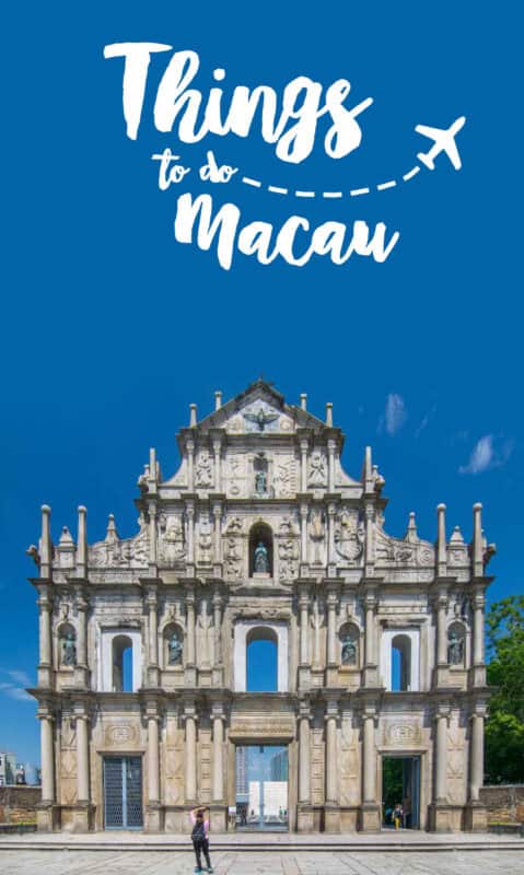 Things to do in Macau pin - St Paul Ruins - Macau