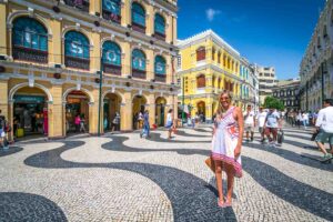 Walk the Senato Square is one of the best things to do in Macau