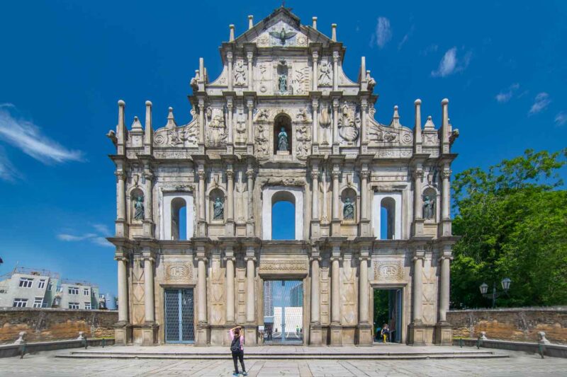 St Paul ruins - famous Portuguese ruins in Macau - things to do in Macau