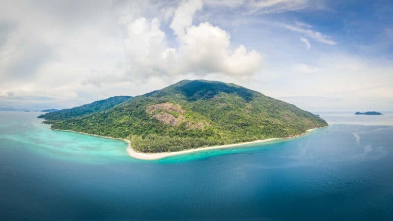 Koh Adang aerial photo from a DJI Phantom 3 professional drone