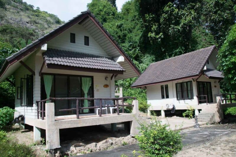 Bungalows on Koh Adang