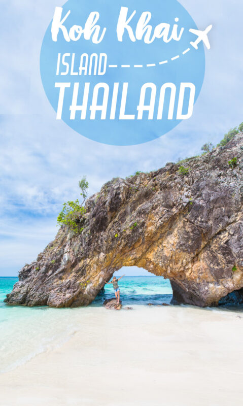 Pinterest pin for Koh Khai Thailand