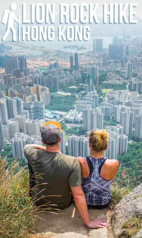 Lion Rock Hike Pinterest pin