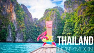 Thailand honeymoon Guide - Koh Phi Phi boat