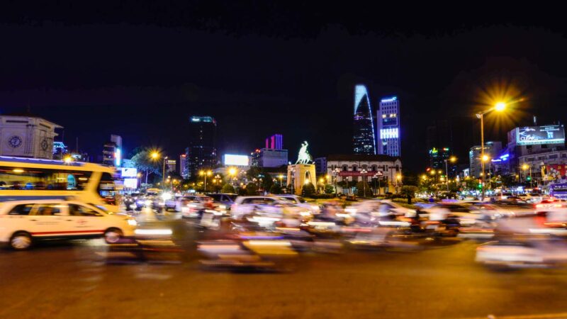 Traffic in Ho Chi Minh City 