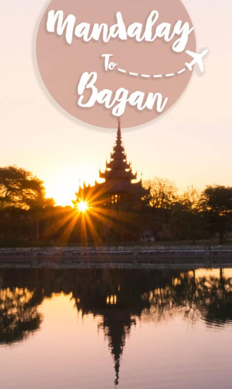 Pinterest Pin on How to get from Mandalay to Bagan Myanmar