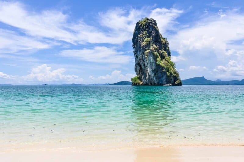 Koh Poda Thailand rock formation 