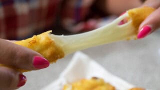 Deep fried Wisconsin cheese curds