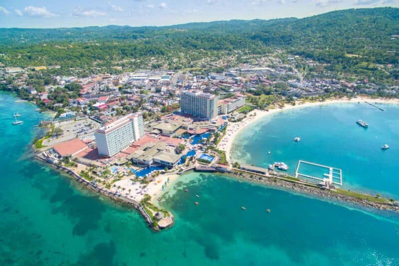 Aerial photo of the Moon Palace Jamaica Grande 