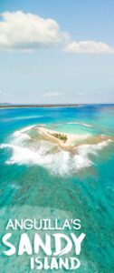 pinterest feature for Sandy Island in Anguilla