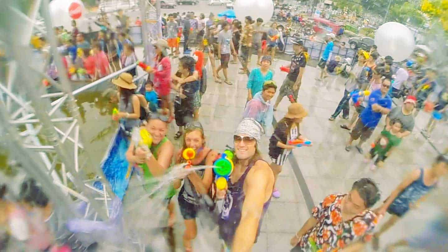Thailand Songkran Festival Thai New Year14 GETTING STAMPED
