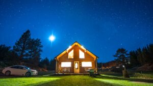 Night skys and stars on a south dakota road trip is the place to stay