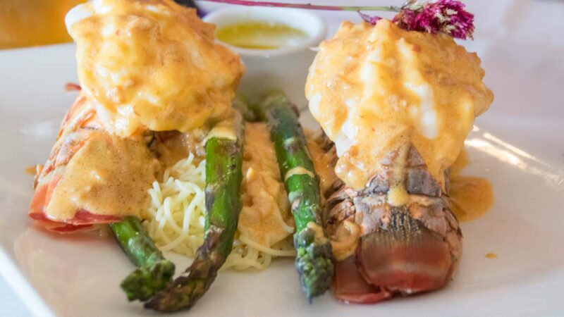 Lobster Tails from Fort Myers on of the top things to eat