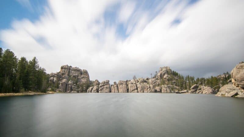 Sylan Lake in Custer State Park just before the Needles highway