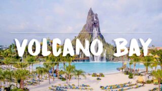 Volcano bay featured image with 200 foot volcano