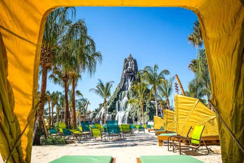 Sandy Beach at Volcano Bay 