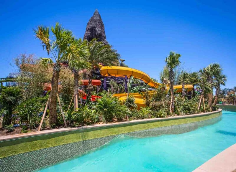 Lazy river at Universal Orlando's Volcano Bay water theme park