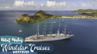 featured image for Windstar Cruises - Windsurf at St Lucia port