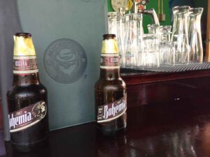 Beers at McCarthy's Irish Pub in Playa del Carmen