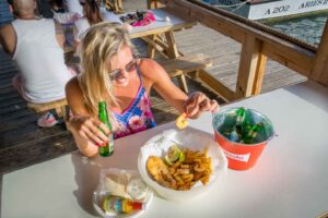 Where to eat on an Aruba Honeymoon - Zeerovers seafood