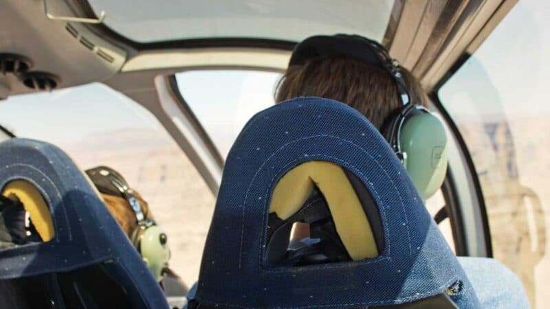 Front Row Helicopter Seat