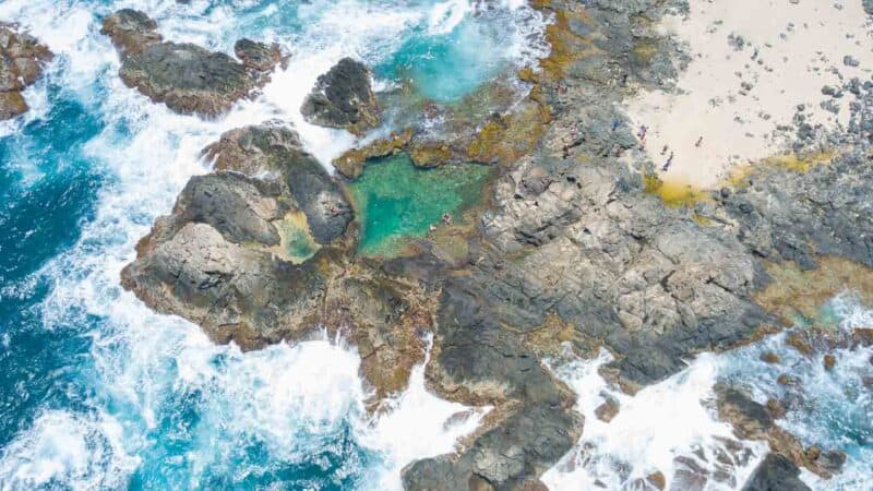 Natural Pool Aruba is a must visit place during your Aruba Honeymoon