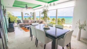 Main living room of Elements Vacation rentals in Playa del carmen