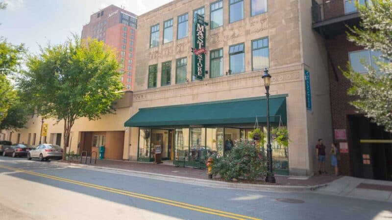 downtown Winston Salem Trade Street