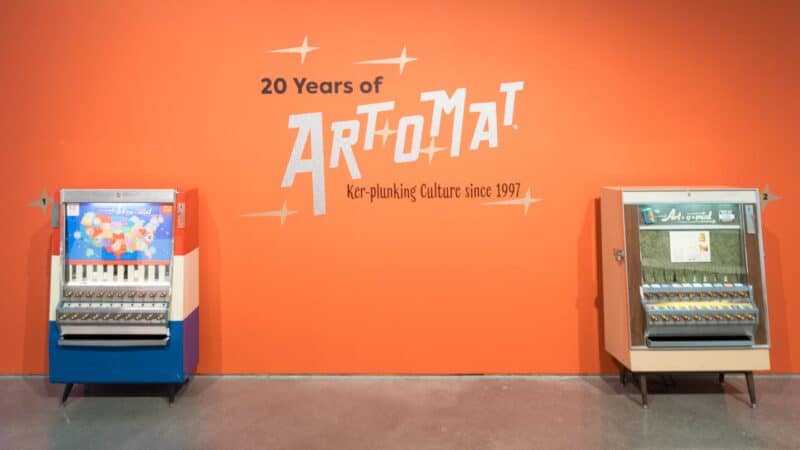 Artomat machine art vending machine