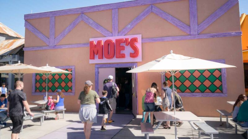 Moe's Tavern in the springfield area of Universal Studios florida