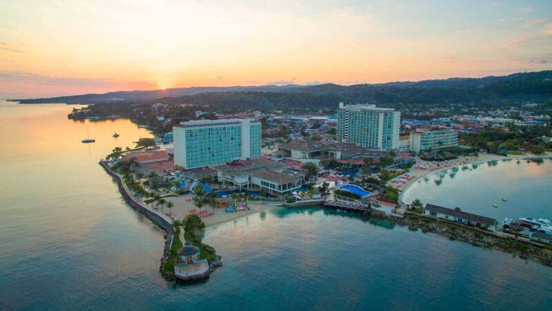 Ocho Rios sunrise - best place for a Jamaican Honeymoon