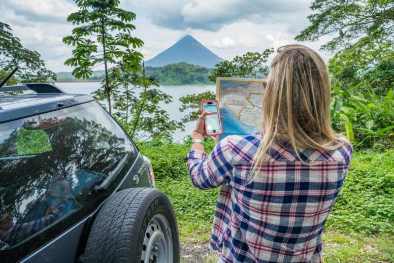 Skype Credit Getting Stamped Costa Rica Volcano Road Trip FB