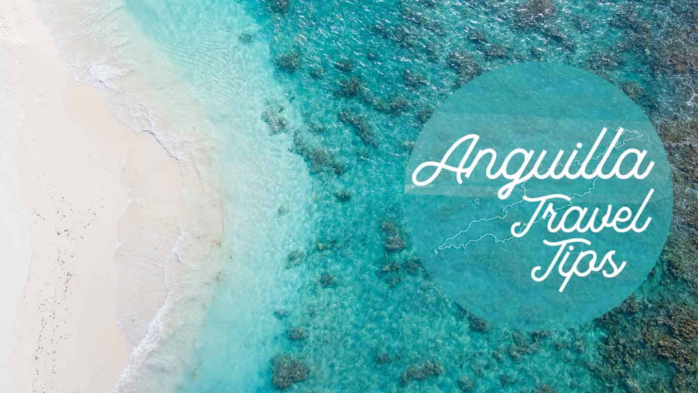featured image for Anguilla Travel Tips - Photo of beach straight down