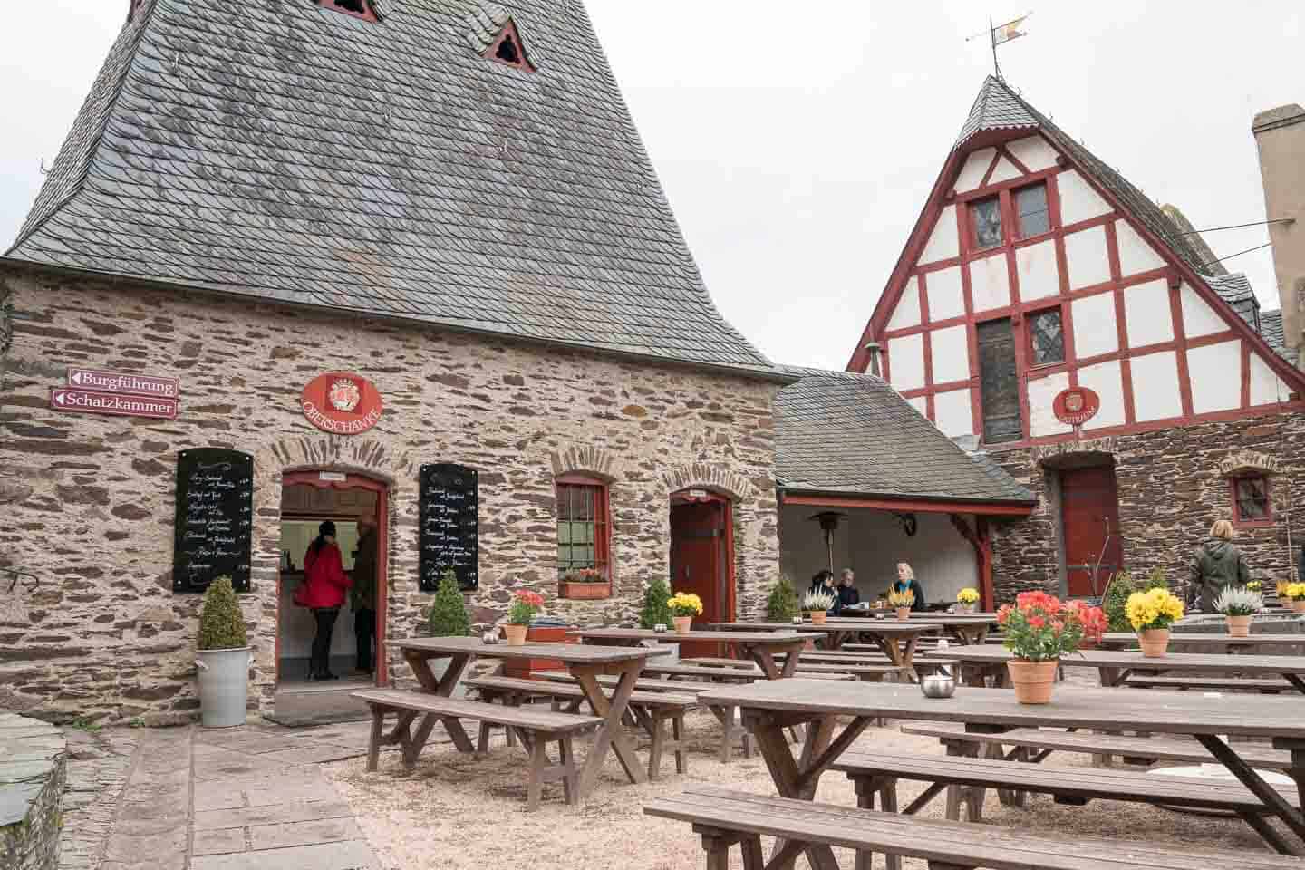 Eltz Castle Restaurant Getting Stamped
